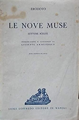 Le nove muse. Letture scelte - Erodoto - copertina