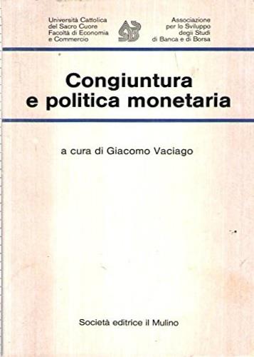 Congiura e politica monetaria - copertina