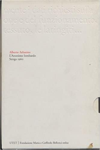 L' Anonimo lombardo - Alberto Arbasino - copertina