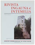 Rivista Ingauna E Intemelia. Nuova Serie. Anno Xlviii, N. 1-4, Genn./Dic. 1993. - Autori Vari. - Istituto Internazionale Studi Liguri, - 1997
