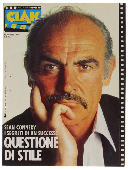 Ciak. Mensile Di Attualità Cinematografica. Novembre 1989 - Berlusconi Editore, - 1989 - copertina