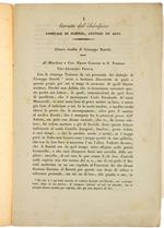 Lettere Inedite Di Giuseppe Baretti. - Baretti Giuseppe. - Stamperia Ghiringhello - 1836