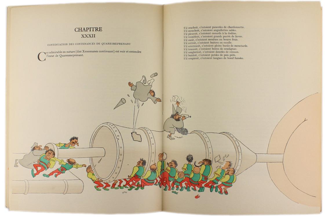 Gargantua Et Pantagruel. - Rabelais François. - Gibert Jeune, Librairie D'Amateurs, - 1954