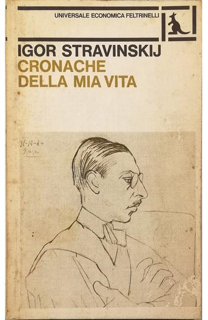 Cronache della mia vita - Igor Stravinskij - copertina