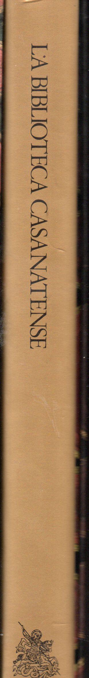 Biblioteca Casanatense Ideazione e presentazione di Carlo Pietrangeli - copertina