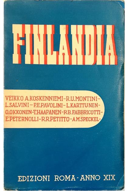 Finlandia - copertina