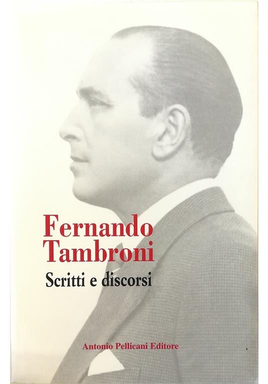 Scritti e discorsi - copertina