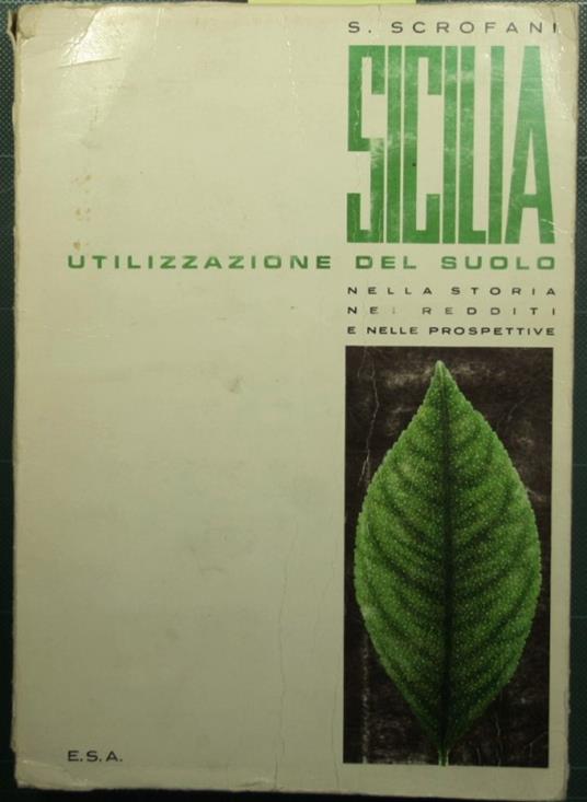 Sicilia - Utilizzazione del suolo - copertina