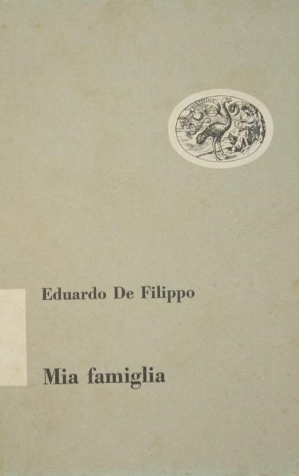 Mia famiglia - Eduardo De Filippo - copertina