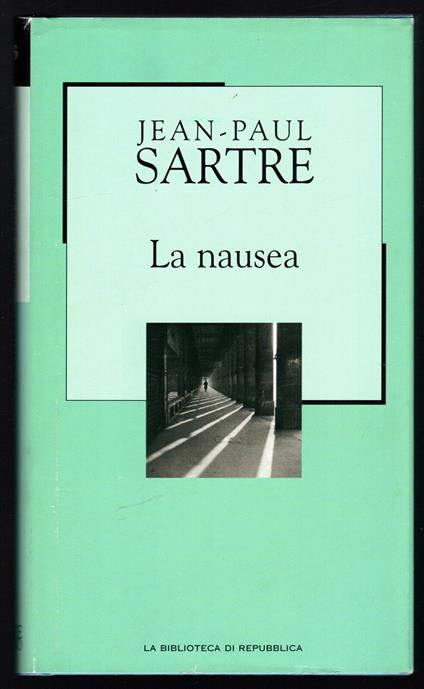 La nausea - Jean-Paul Sartre - copertina