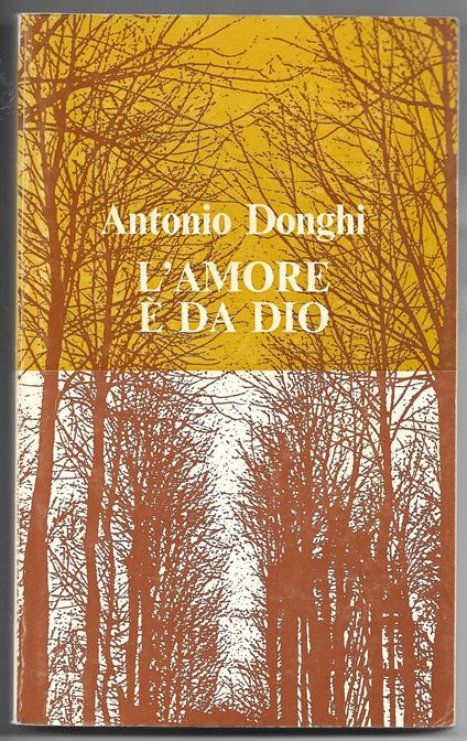 L' amore è da Dio - Antonio Donghi - copertina