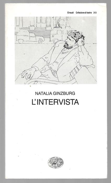 L' intervista - Natalia Ginzburg - copertina