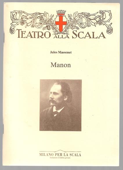 Manon - Jules Massenet - copertina