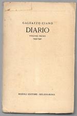 Diario - Volume primo 1939-1940