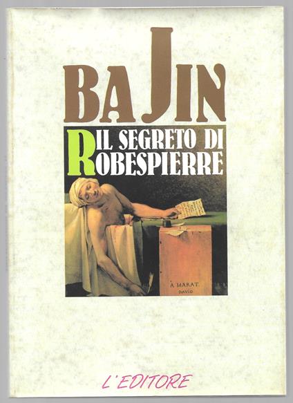 Il segreto di Robespierre - Jin Ba - copertina