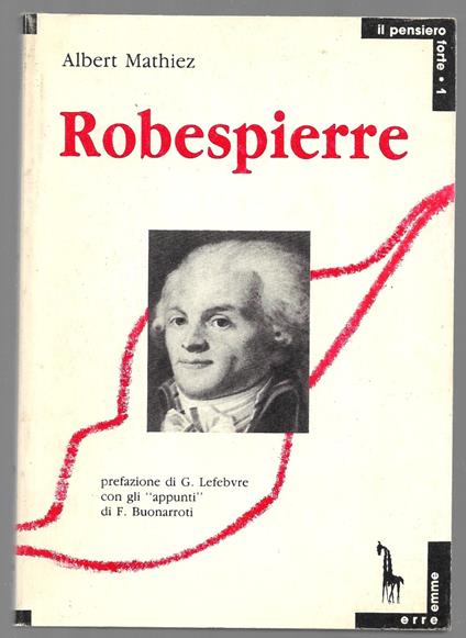 Robespierre - Albert Mathiez - copertina