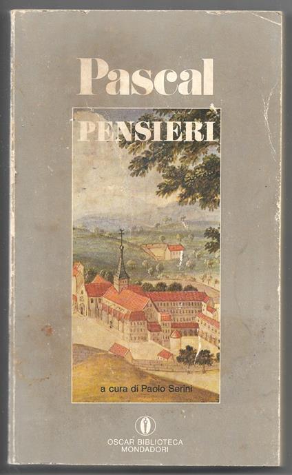 Pensieri - Blaise Pascal - copertina