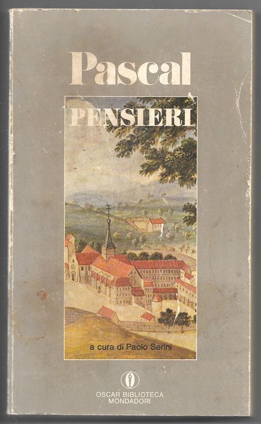 Pensieri - Blaise Pascal - copertina