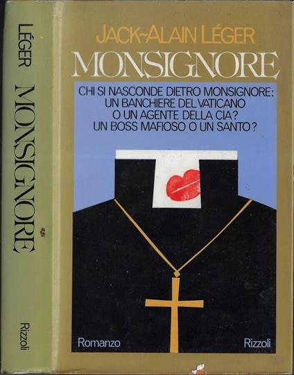 Monsignore - Jack-Alain Léger - copertina
