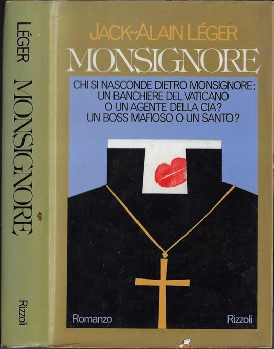 Monsignore - Jack-Alain Léger - copertina