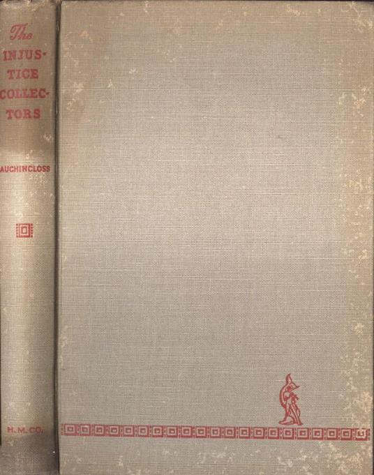 The injustice collectors - Louis Auchincloss - copertina