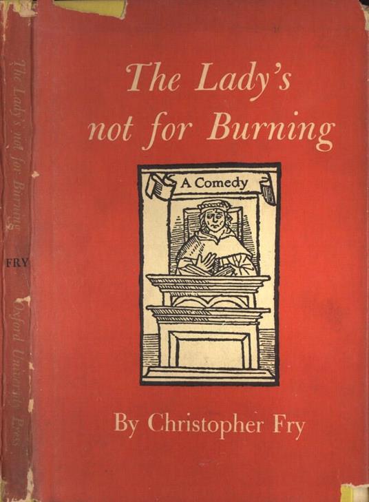 The lady' s not for burning - Christopher Ryan - copertina