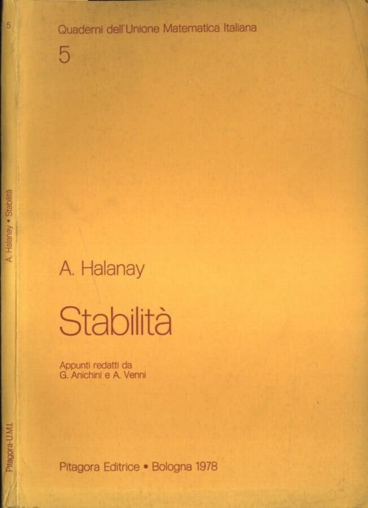 Stabilità - copertina