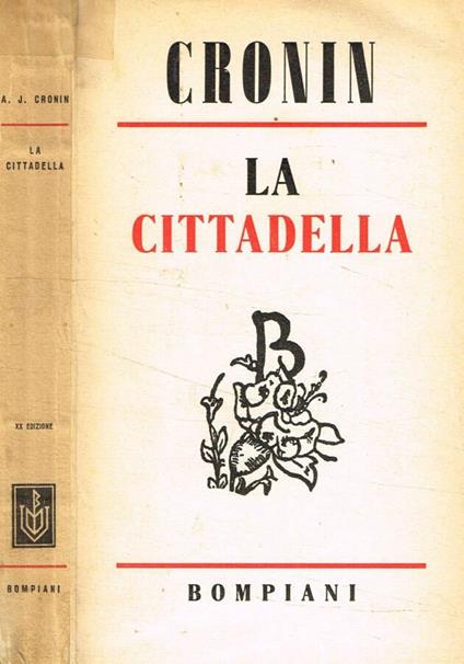 La cittadella - A. Joseph Cronin - copertina
