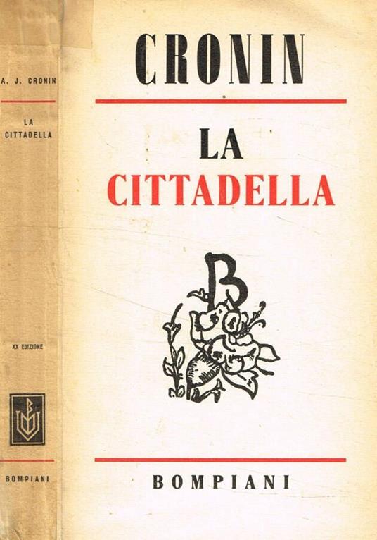 La cittadella - A. Joseph Cronin - copertina
