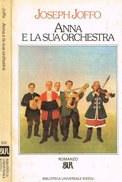 Anna e la sua orchestra - Joseph Joffo - copertina