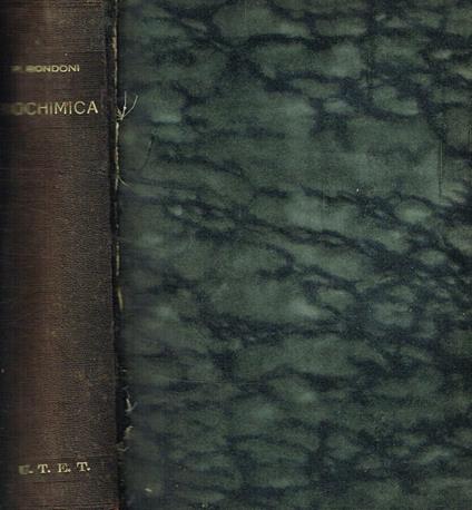 Elementi di Biochimica - Pietro Rondoni - copertina