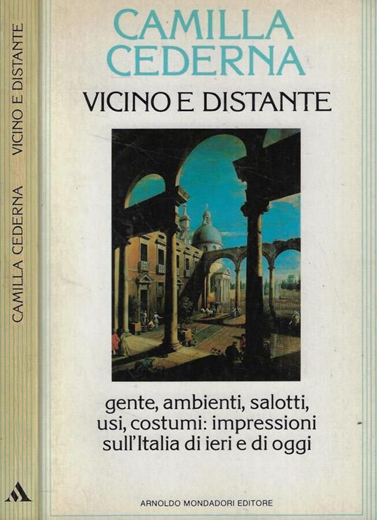 Vicino e distante - Camilla Cederna - copertina