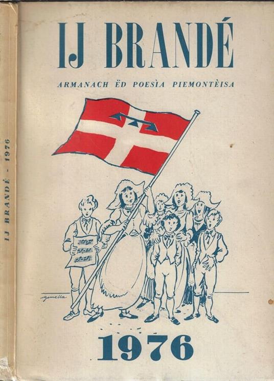 Ij brandé. Armanach ed poesia piemontèisa 1976 - copertina