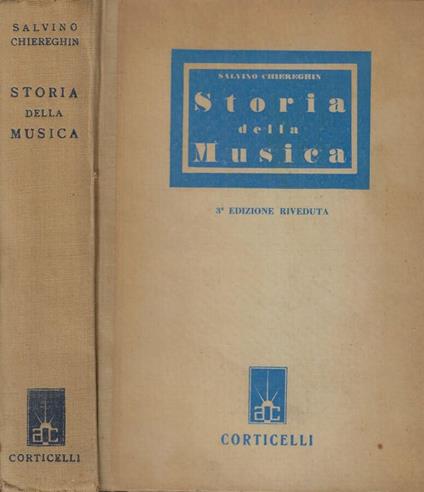 Storia della musica - Salvino Chiereghin - copertina