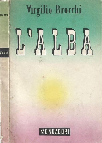 L' Alba - Virgilio Brocchi - copertina
