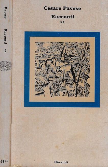 Racconti Vol. II - Cesare Pavese - copertina
