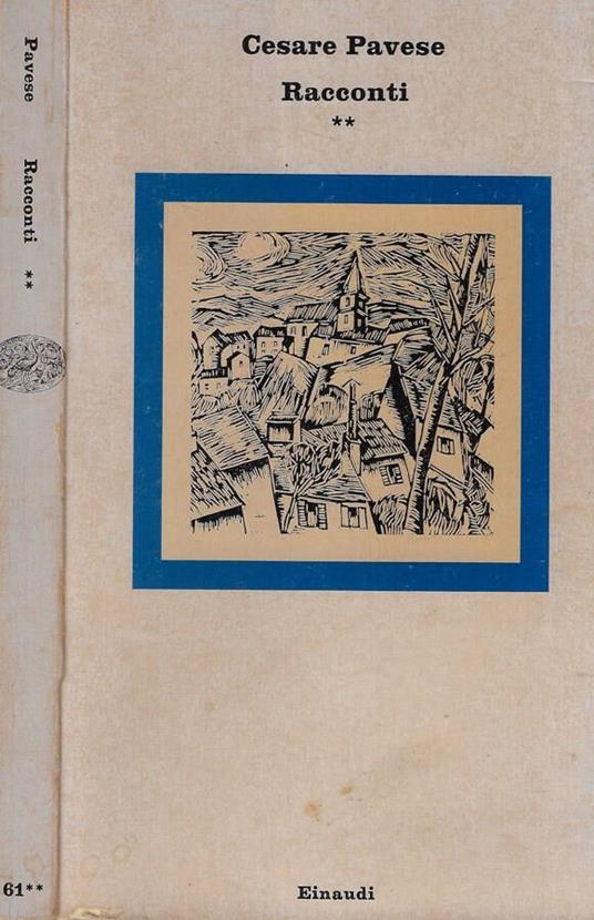 Racconti Vol. II - Cesare Pavese - copertina