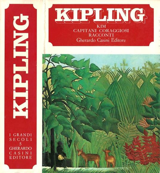 Kim. Capitani coraggiosi. Racconti - Rudyard Kipling - copertina