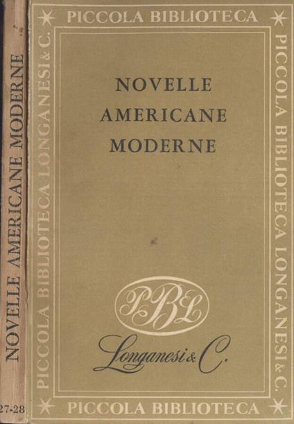 Novelle americane moderne - copertina