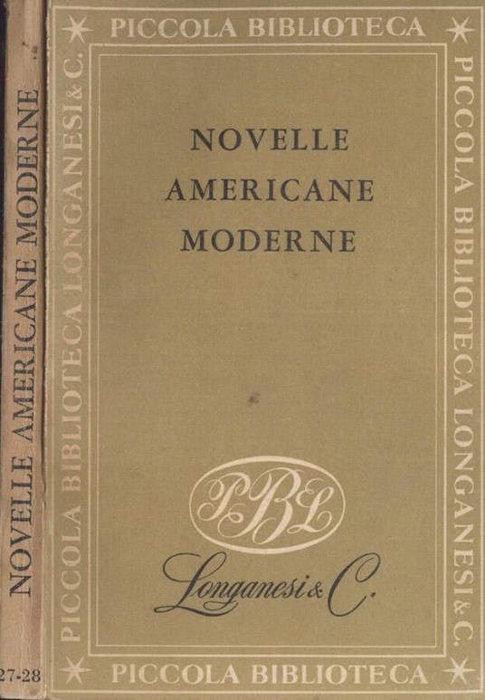 Novelle americane moderne - copertina