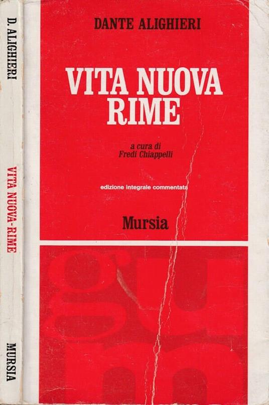 Vita nuova; Rime - Dante Alighieri - copertina