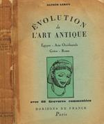 Evolution de l'art antique