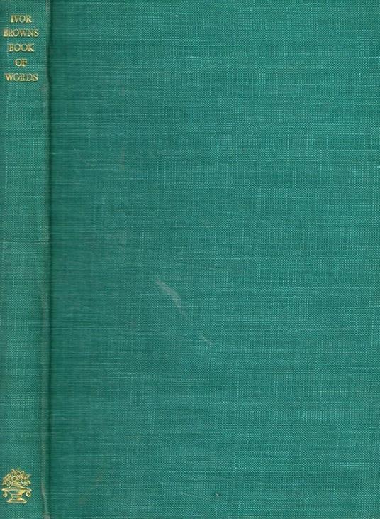 Ivor brown's book of words - copertina