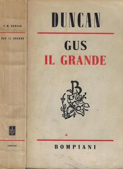 Gus il grande - Thomas W. Duncan - copertina