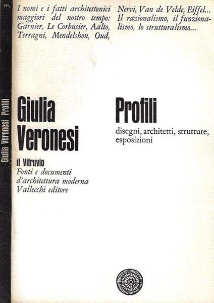 Profili - Giulia Veronesi - copertina