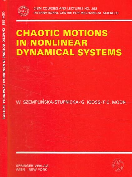 Chaotic motions in nonlinear dynamical systems - copertina