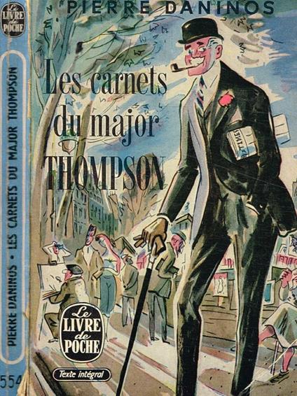 Les carnets du major W. Marmaduke Thompson - Pierre Daninos - copertina