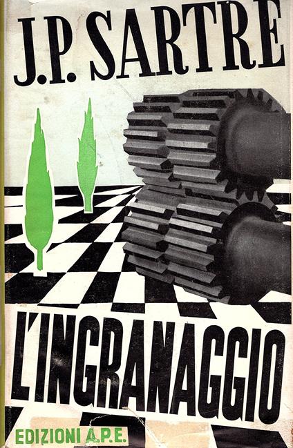 L' Ingranaggio, Traduzione di Giorgio Strehler - Jean-Paul Sartre - copertina