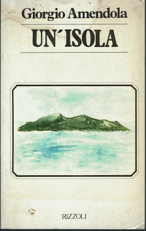 Un'isola - Giorgio Amendola - copertina