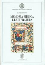 Memoria biblica e letteratura